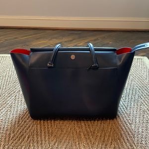 Tory Burch Navy Tote